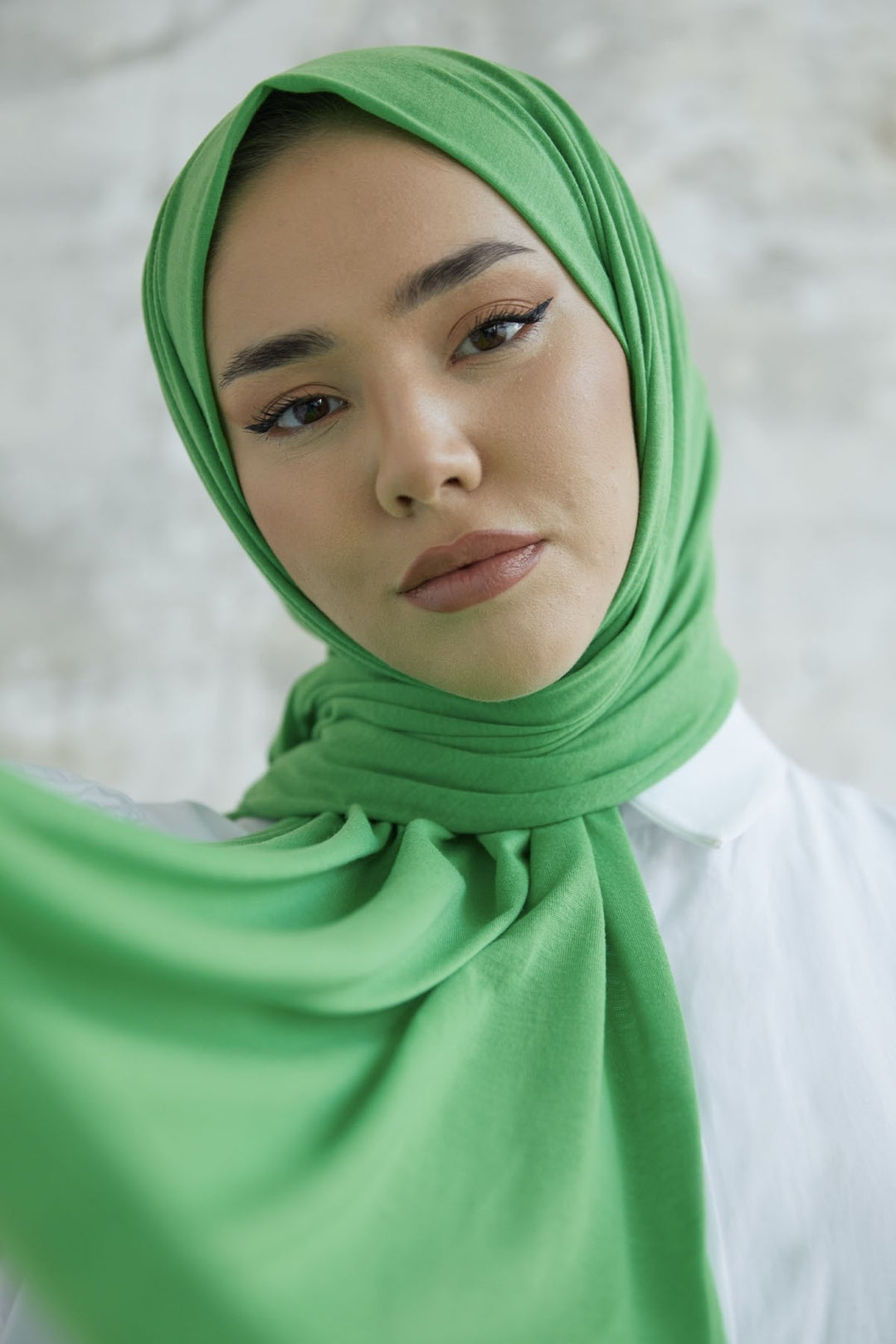 MDS Women Liny Crochet Shawl - Green - Ede