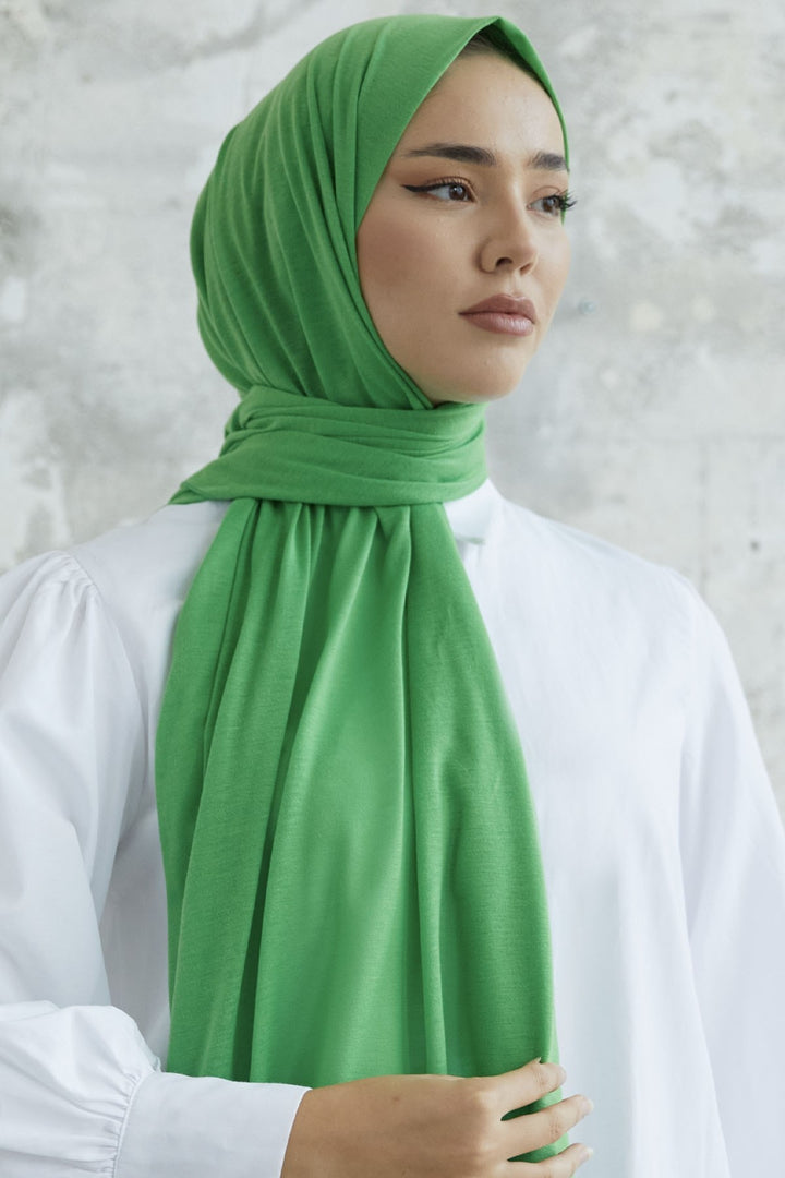MDS Women Liny Crochet Shawl - Green - Ede