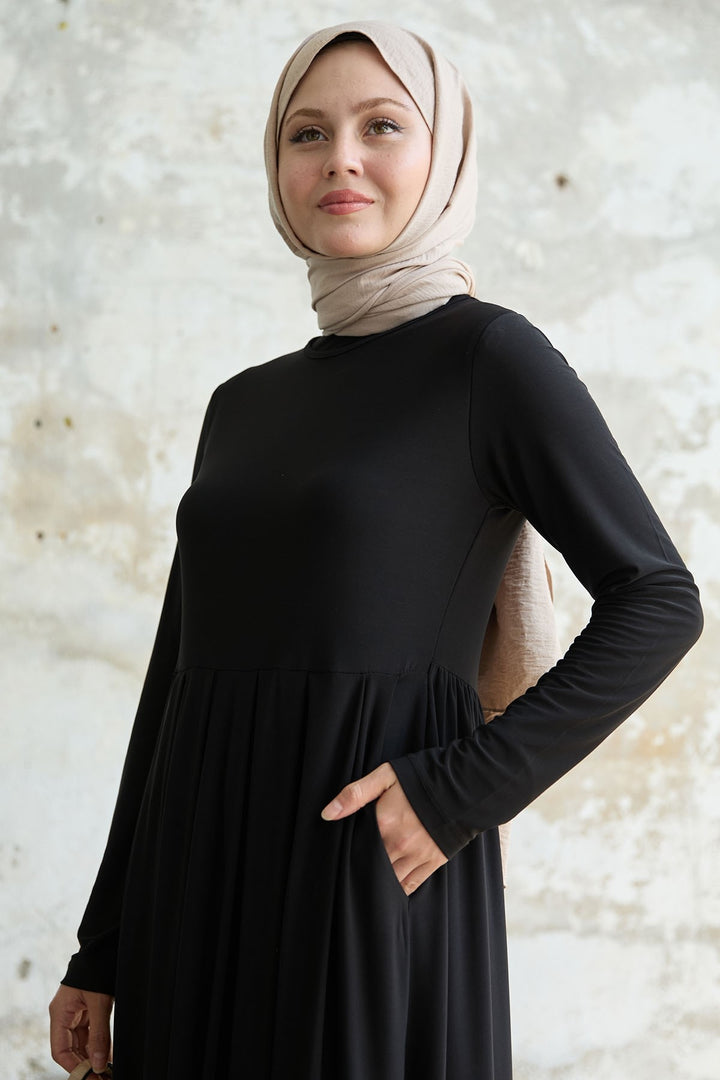 MDS Women Sandy Pocket Dress - Black - Weißenfels