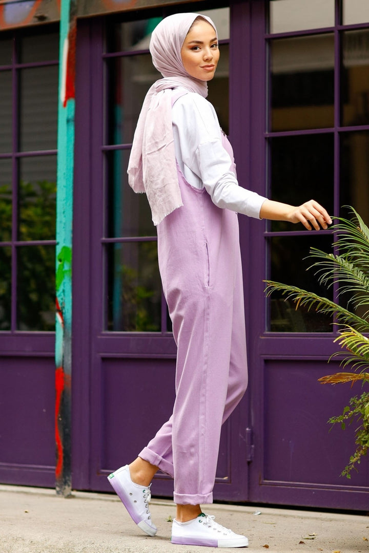 MDS Women Lindy Strap Overalls - Lilac - Nuevo Casas Grandes