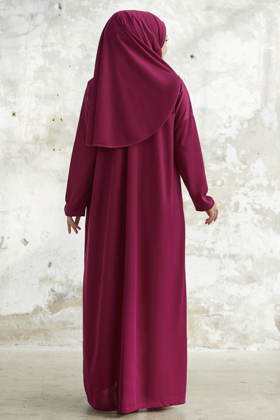 MDS Women One Piece Prayer Dress - Purple - Wakefield