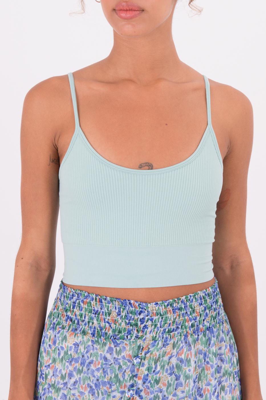 BSL Women Narrow Strapped Cami Top - Leighton Buzzard