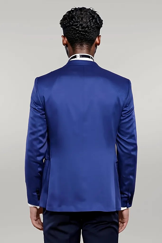 WSS Indigo Blue Wedding Suit for Men  - Singen