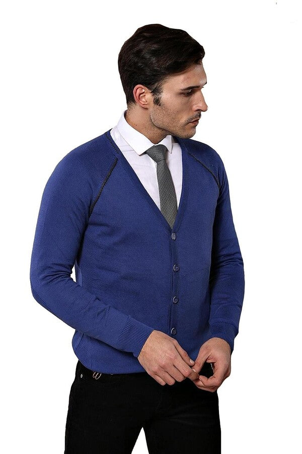 WSS Indigo Cotton Men's Knitwear  - Tonalá