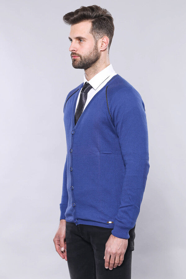 WSS Indigo Cotton Men's Knitwear  - Tonalá