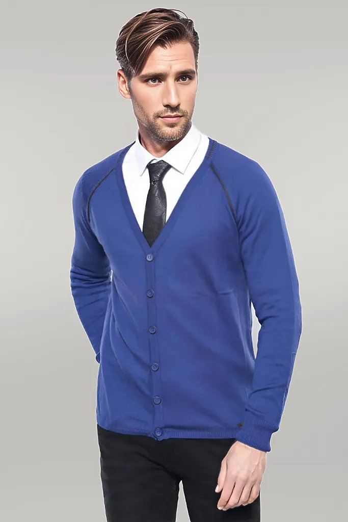 WSS Indigo Cotton Men's Knitwear  - Singen