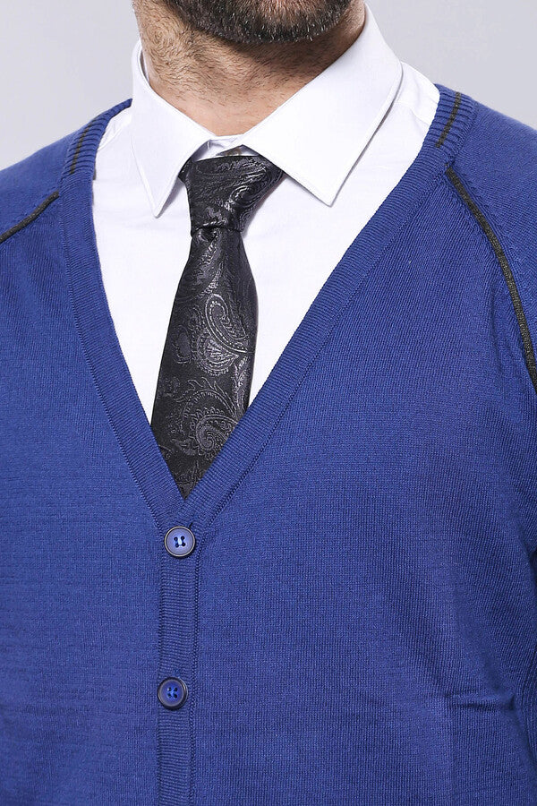 WSS Indigo Cotton Men's Knitwear  - Singen