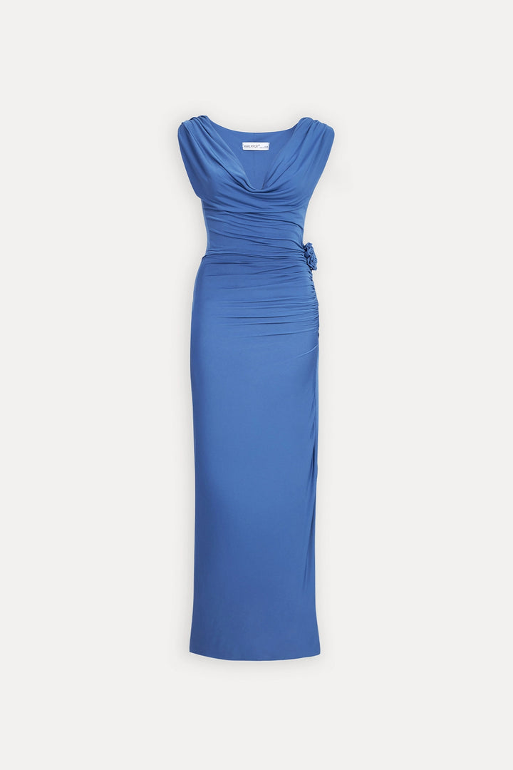EYY Women Indigo Rose Detail Dress - Warendorf