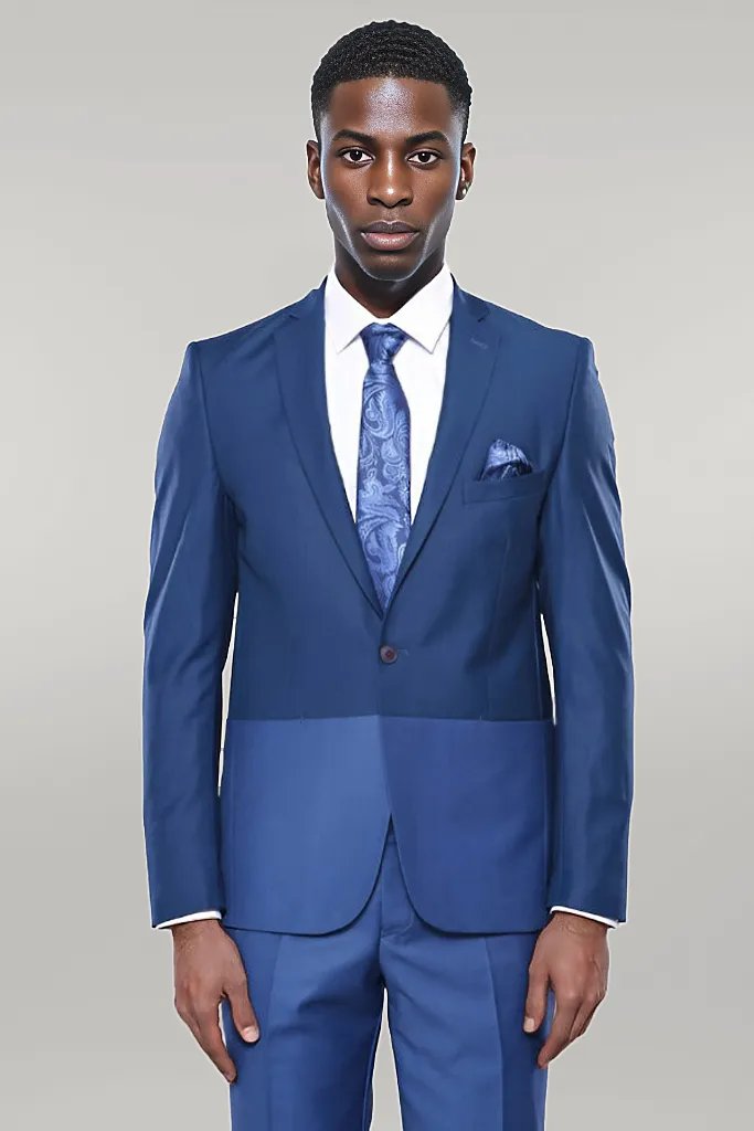 بدلة WSS Indigo Model للرجال - سينجين