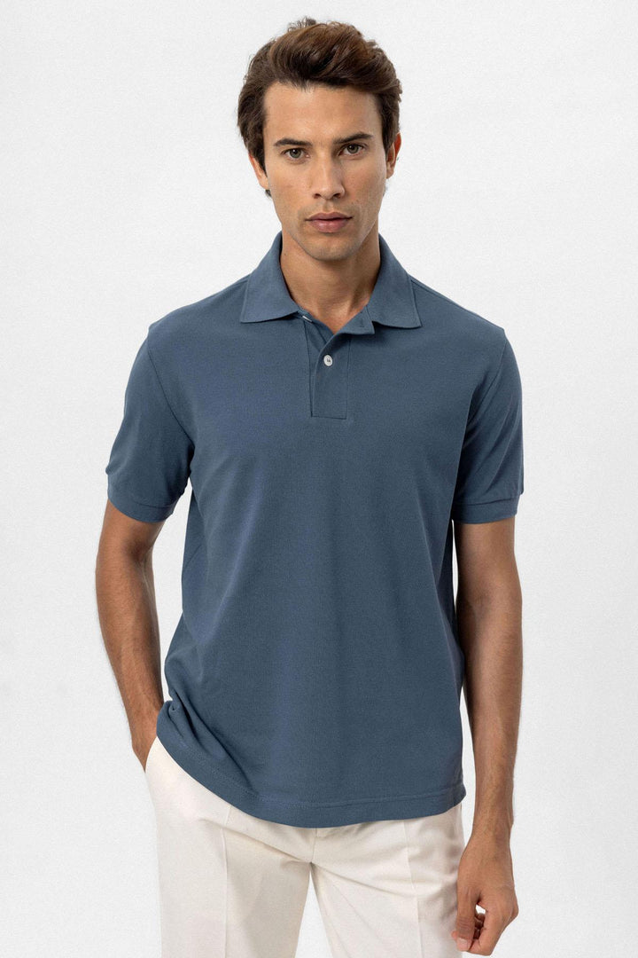 ANT Polo Collar Men's T-Shirt - Burlington