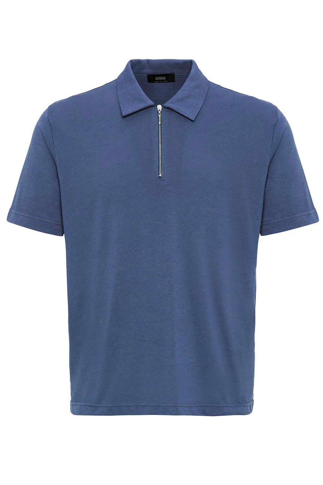 ANT Polo Neck Zippered Men's T-Shirt - Borken