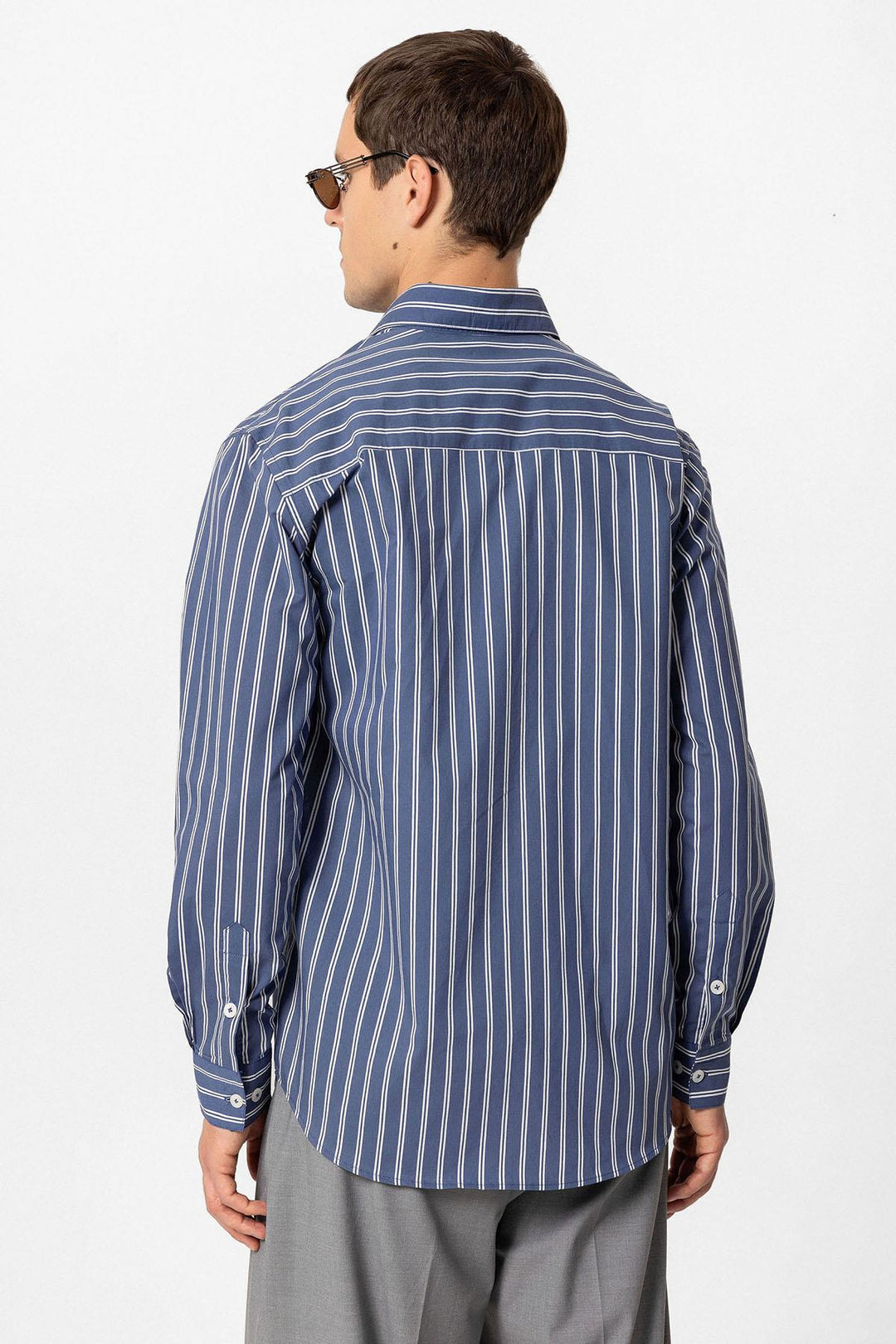 ANT Regular Fit Long Sleeve Striped Men's Shirt - Rockville