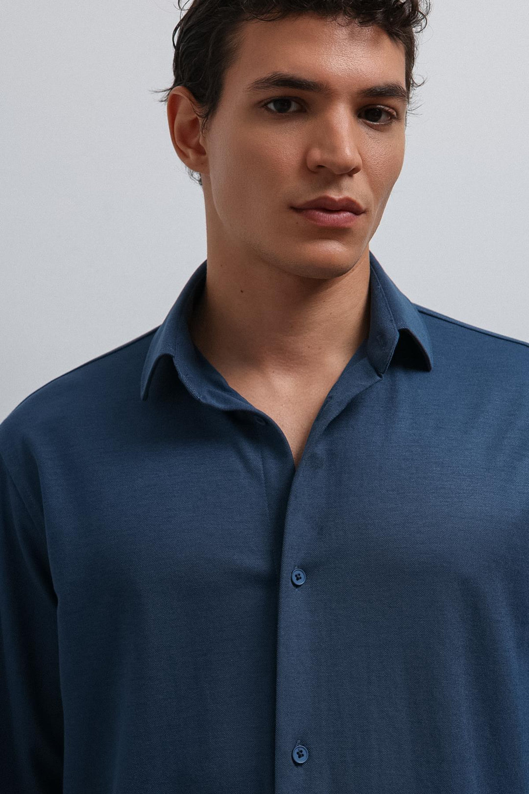 ANT Antioch Indigo Relax Fit Men's Shirt - Santiago de Compostela