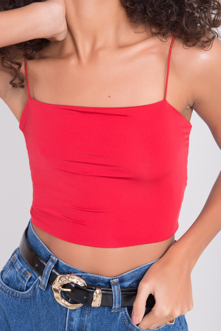 BSL Women Strappy Crop Top - Edinburg