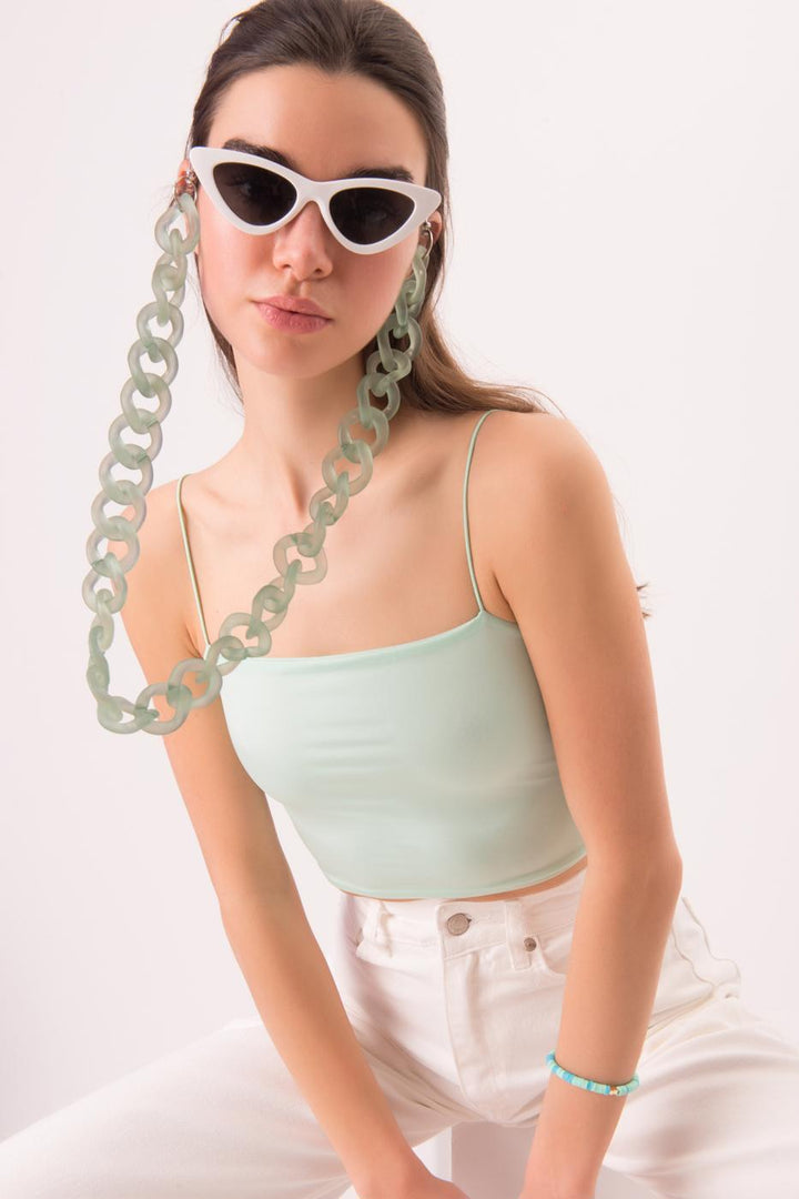 BSL Women Strappy Crop Top - Sahuarita