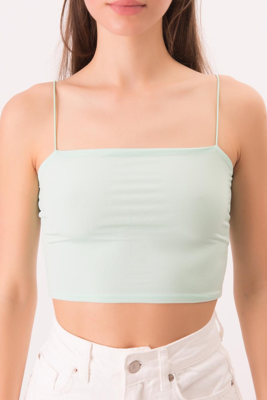 BSL Women Strappy Crop Top - Sahuarita