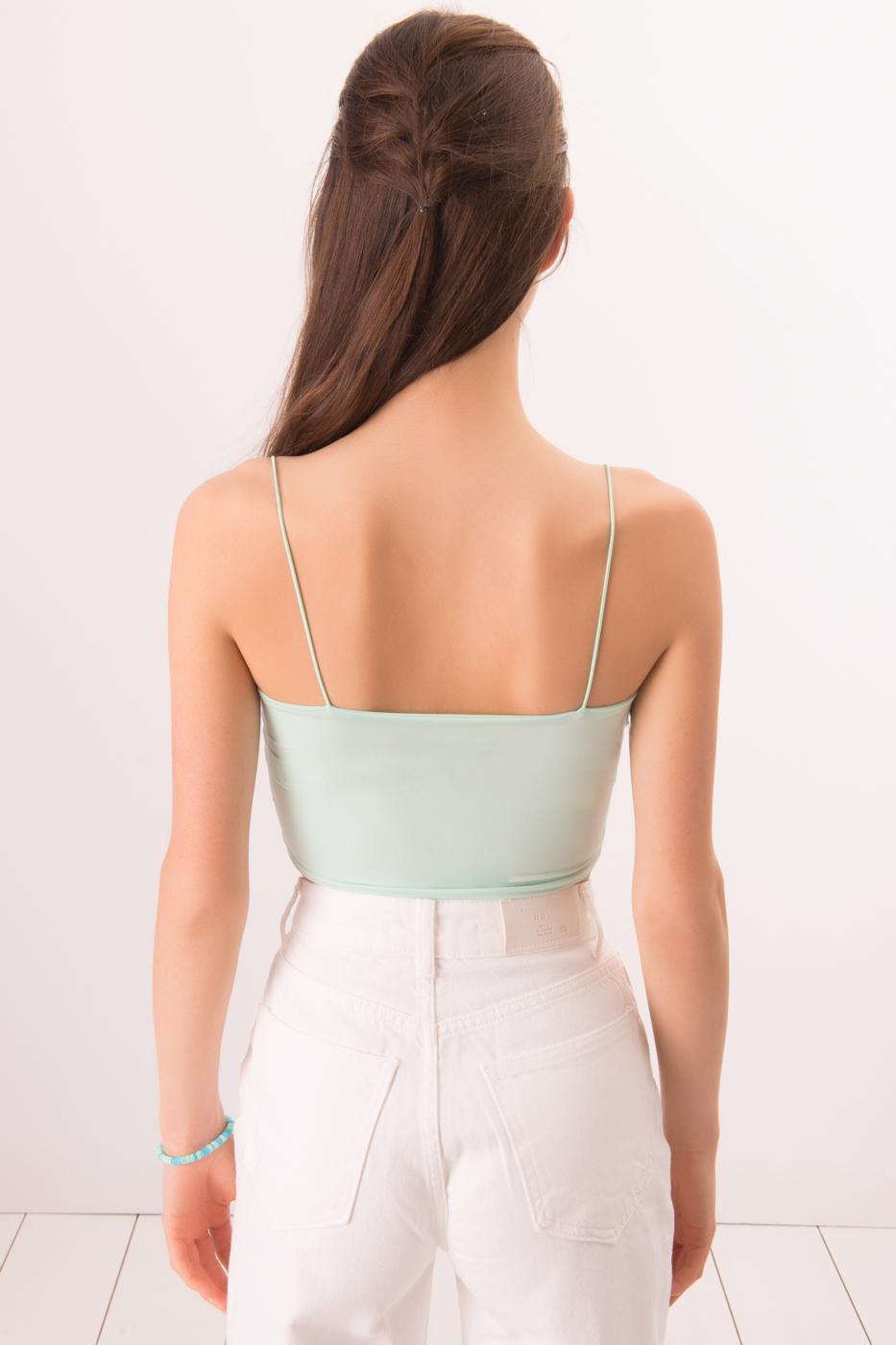 BSL Women Strappy Crop Top - Sahuarita