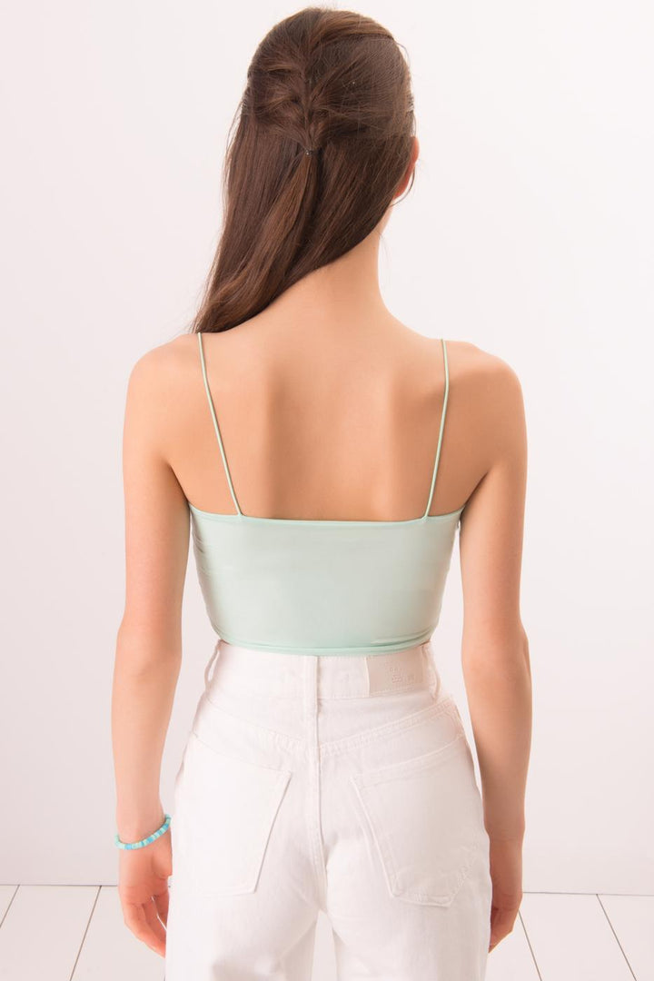 BSL Women Strappy Crop Top - Sahuarita