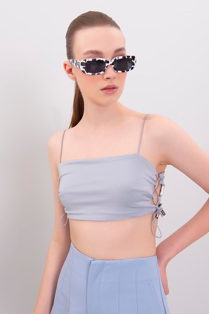 BSL Women Strappy Crop Top - Medgidia