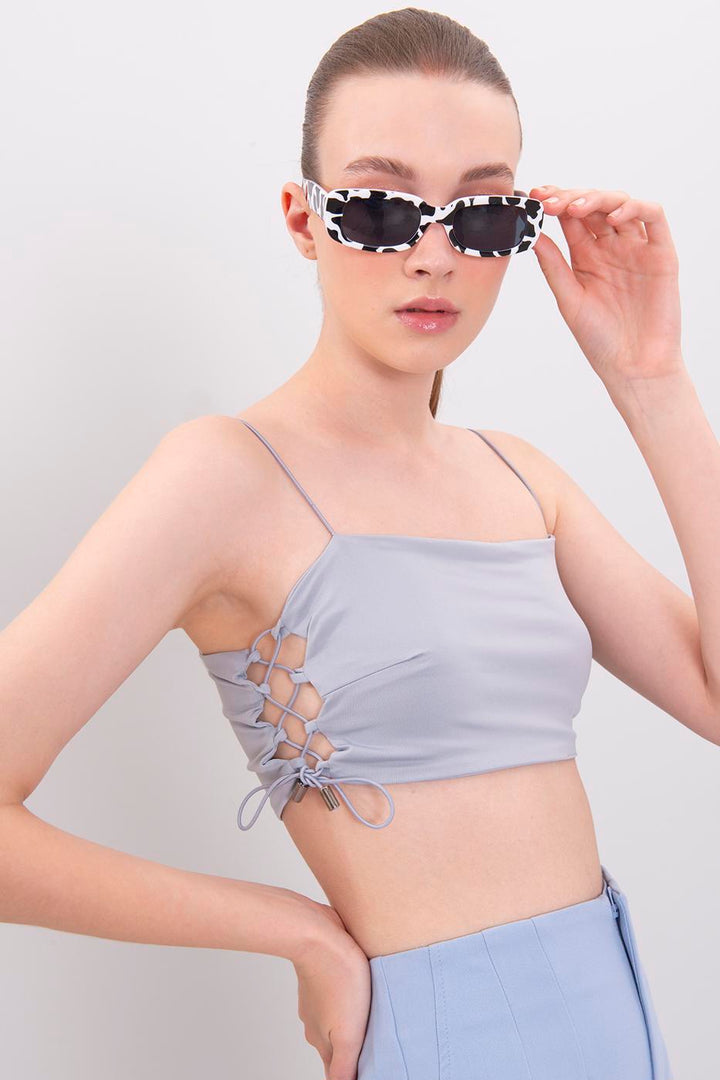 BSL Women Strappy Crop Top - Medgidia