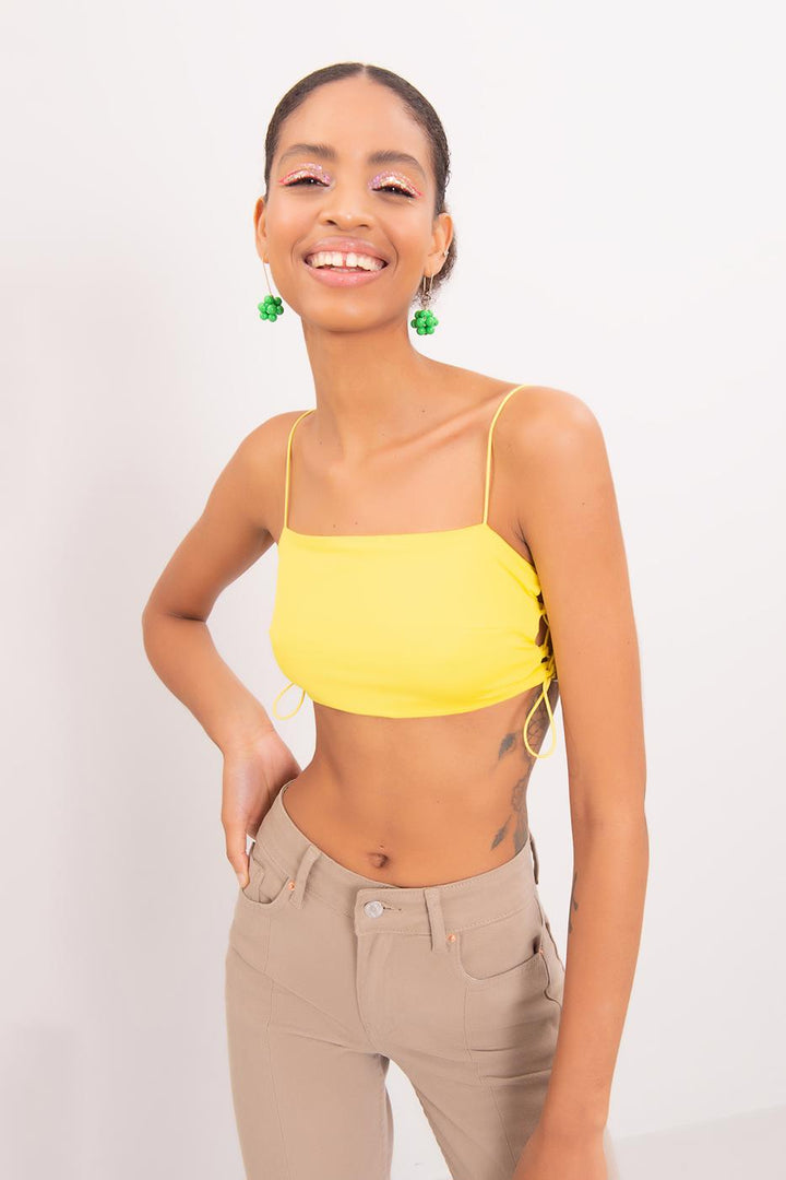 BSL Women Strappy Crop Top - Hornchurch