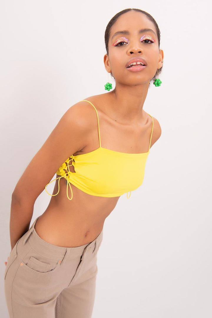 BSL Women Strappy Crop Top - Hornchurch