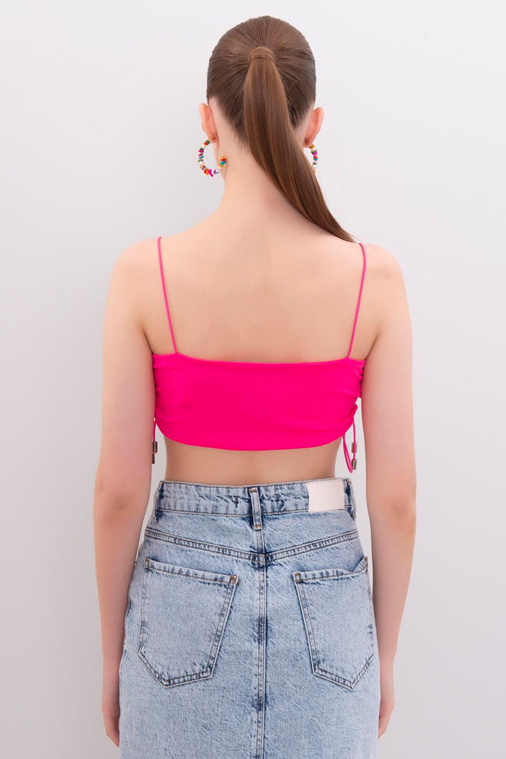 BSL Women Strappy Crop Top - Union City