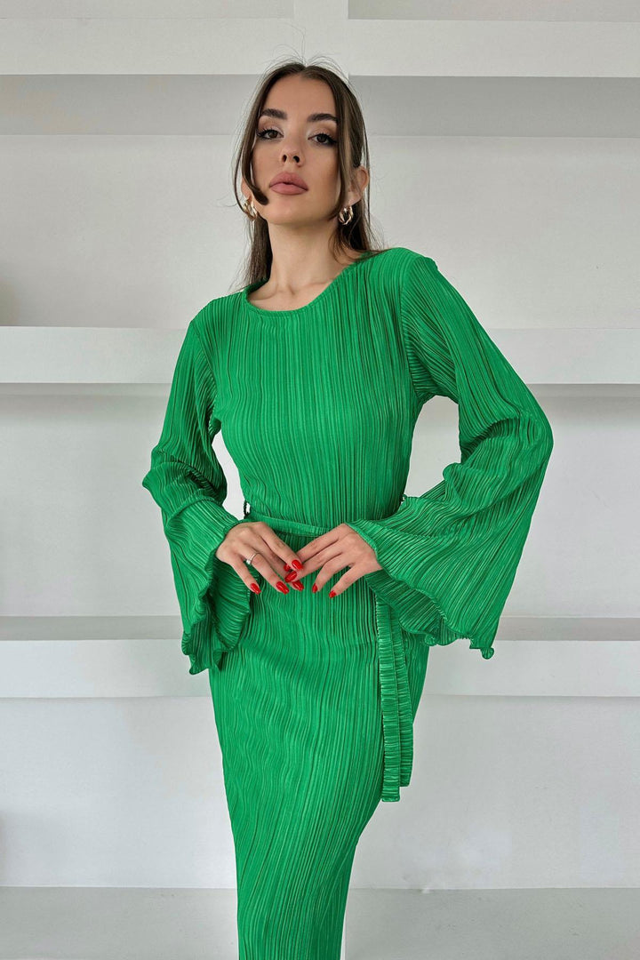 ELS Spanish Colonial Pili Dress - Green - Long Eaton