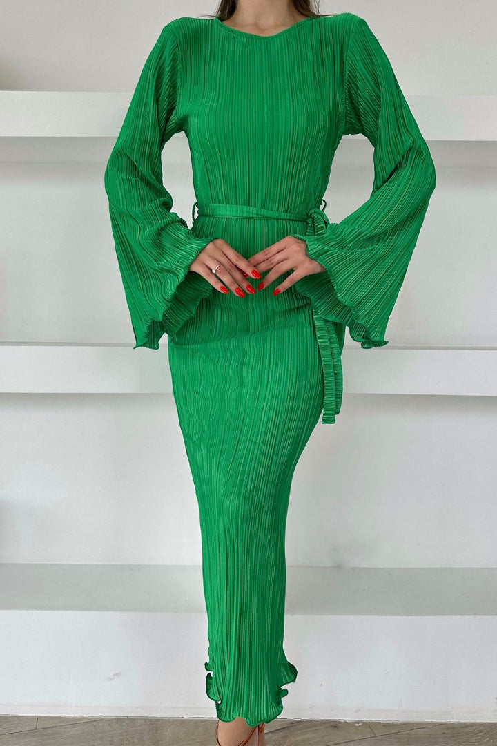 ELS Spanish Colonial Pili Dress - Green - Long Eaton