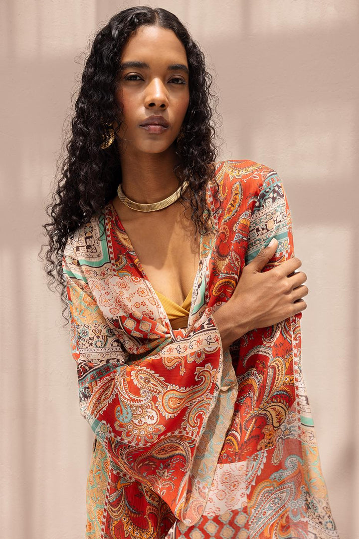 BSL Women Spanish Sleeve Tie Blouse - Bitterfeld