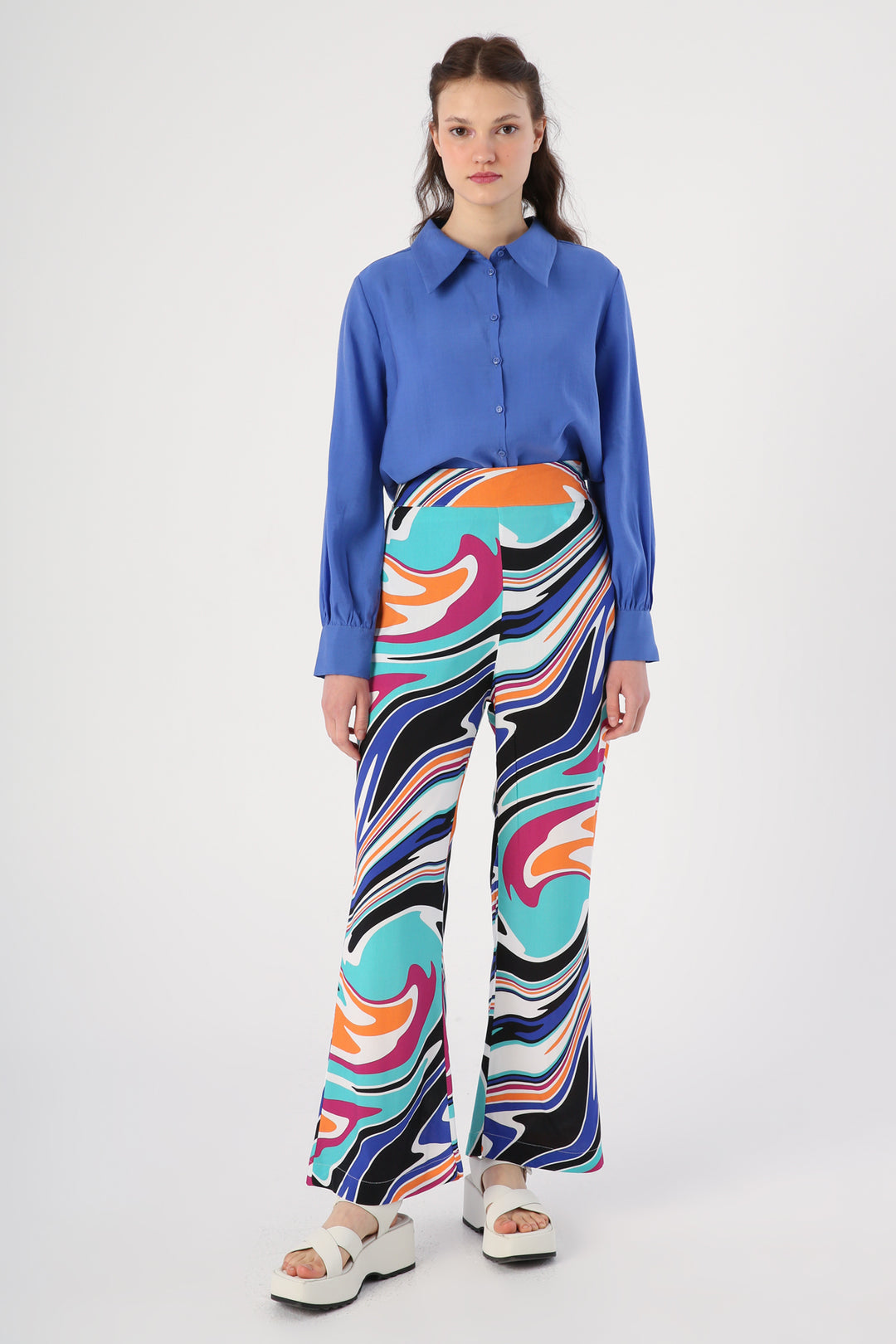 TLD Women All day turquoise-orange - Villanueva y Geltrú