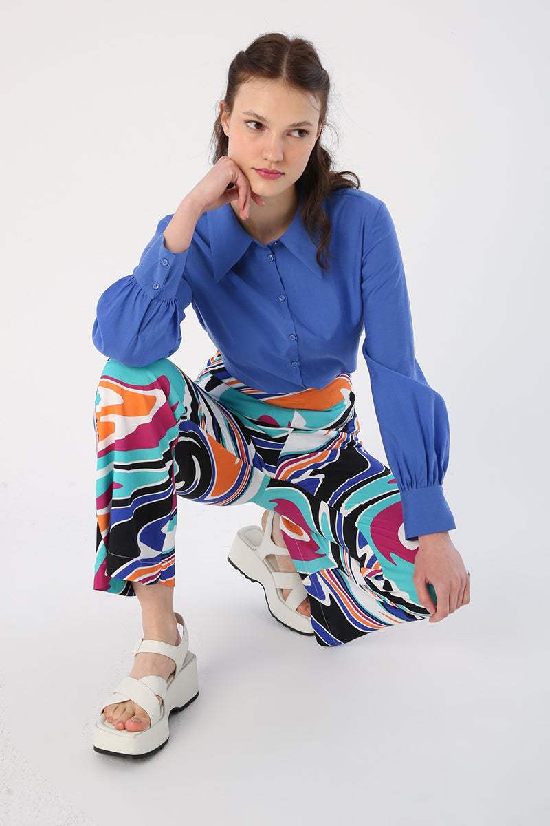 TLD Women All day turquoise-orange - Villanueva y Geltrú