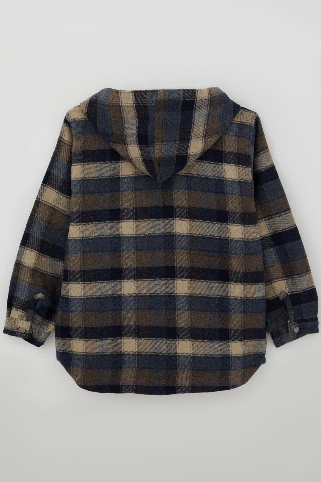 BRE Jack Lions Boys' Jacket with Hood Checkered Pattern Buttoned 104 Years, Mixed Color - Alcalá de Guadaira