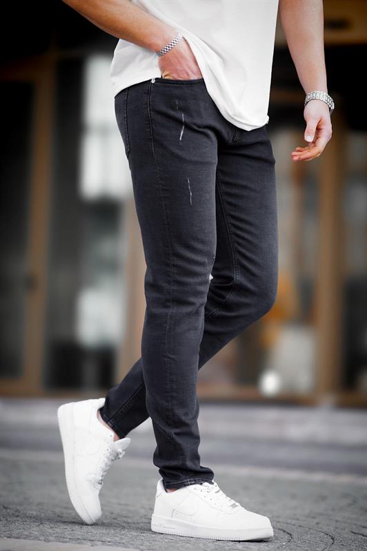 MDX Black Slim Fit Men's Jeans 6867 - Weston-super-Mare