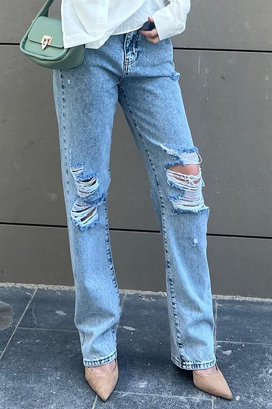 MDX Light Blue Straight Fit Jeans MG2031 - Hamilton