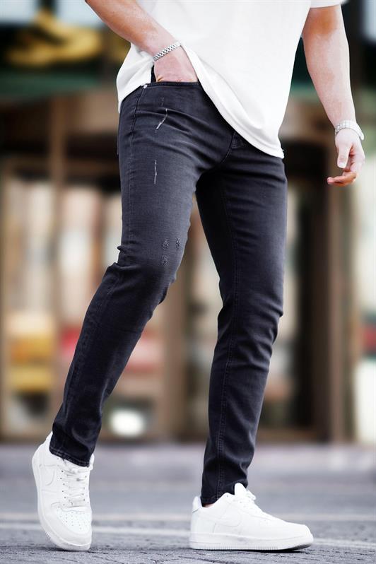 MDX Black Slim Fit Men's Jeans 6867 - Weston-super-Mare