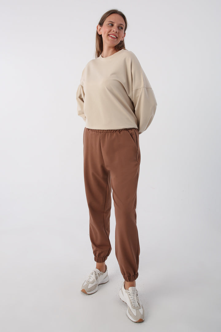 بنطال رياضي TLD للسيدات Allday Coffee Jogger - ماتارو