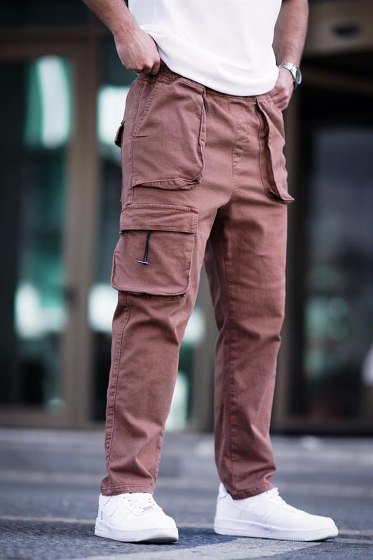 MDX Brown Cargo Pocket Men's Pants 6886 - Mislata