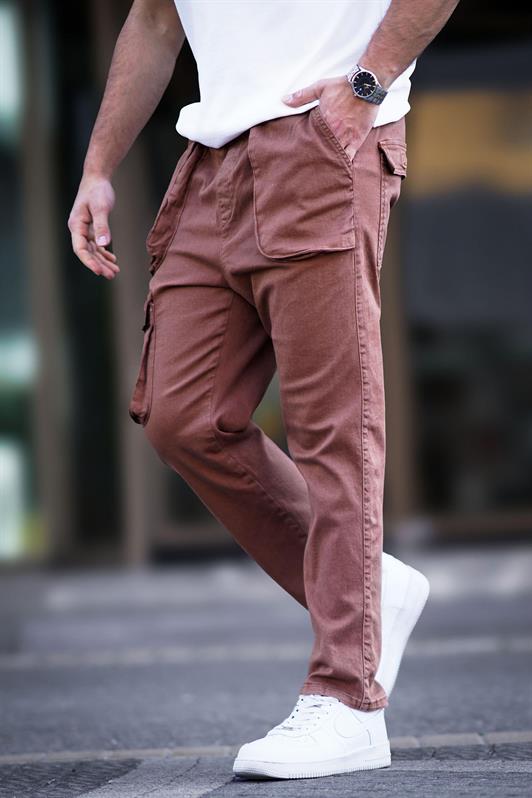 MDX Brown Cargo Pocket Men's Pants 6886 - Mislata