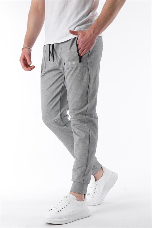 MDX Gray Pocket Detailed Jogger Pants 5484 - Oakland