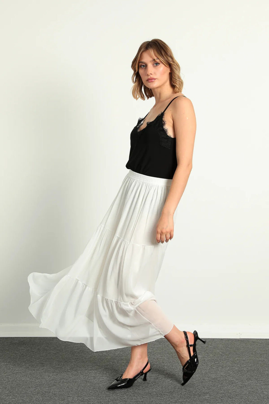 MPL Woman Ruffled Long Skirt - Baton Rouge