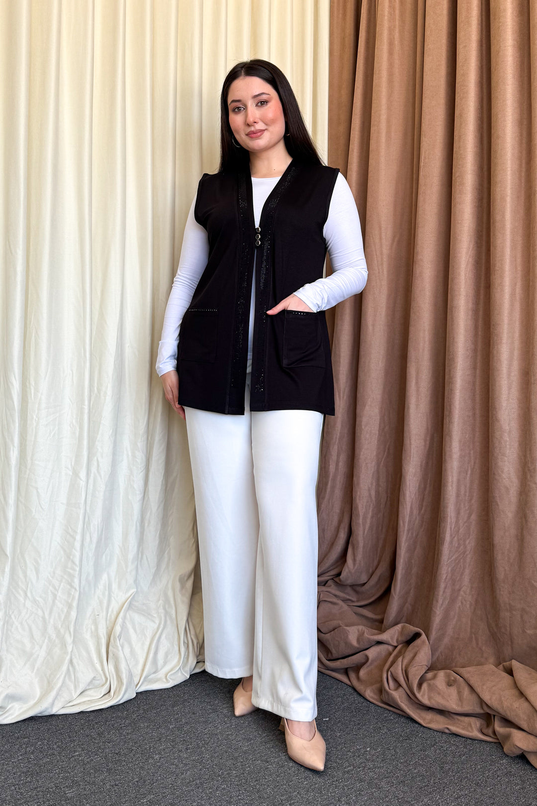 MPL Women's Plus Size Short Vest 505 - Limburg