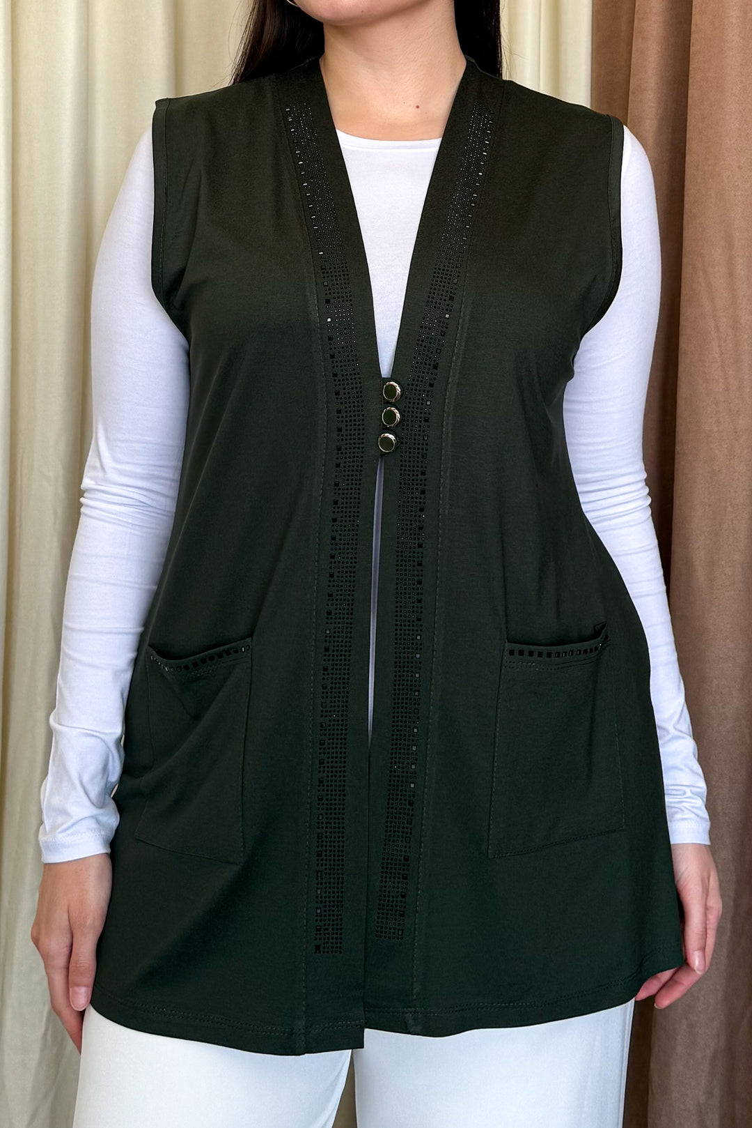 MPL Women's Plus Size Short Vest 505 - San Andrés Tuxtla