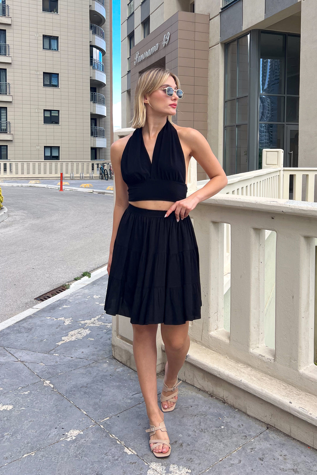 MPL Woman Mykonos Mini Skirt - Lisbon