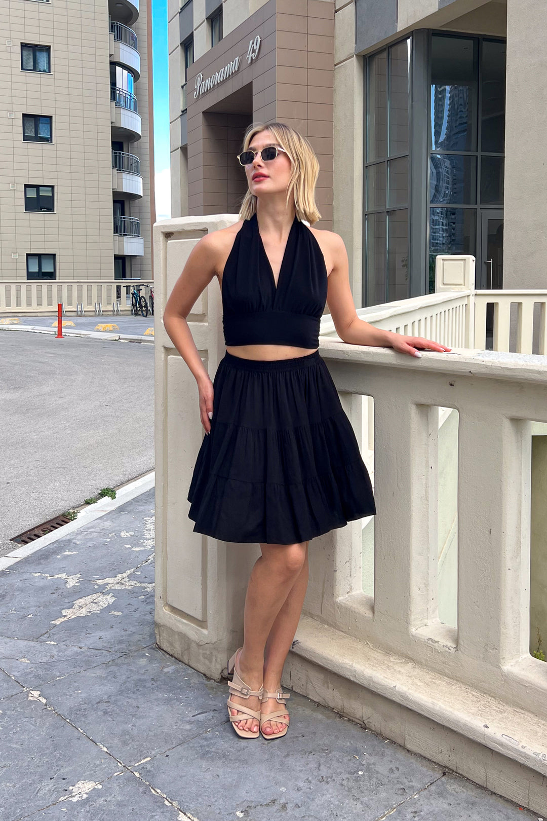 MPL Woman Mykonos Mini Skirt - Lisbon