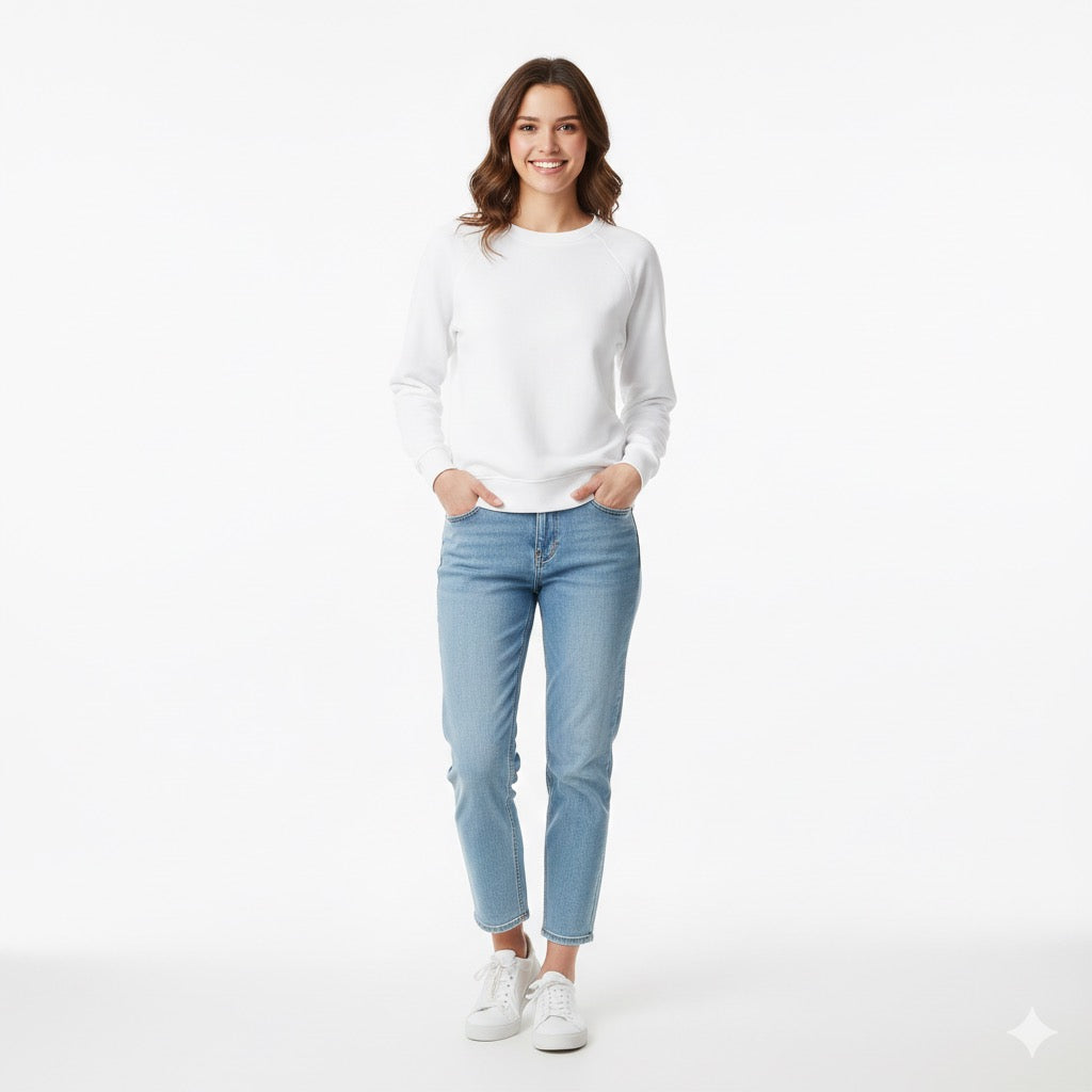 MPL Woman 3 Yarn Bicycle Collar Sweatshirt - Molina de Segura