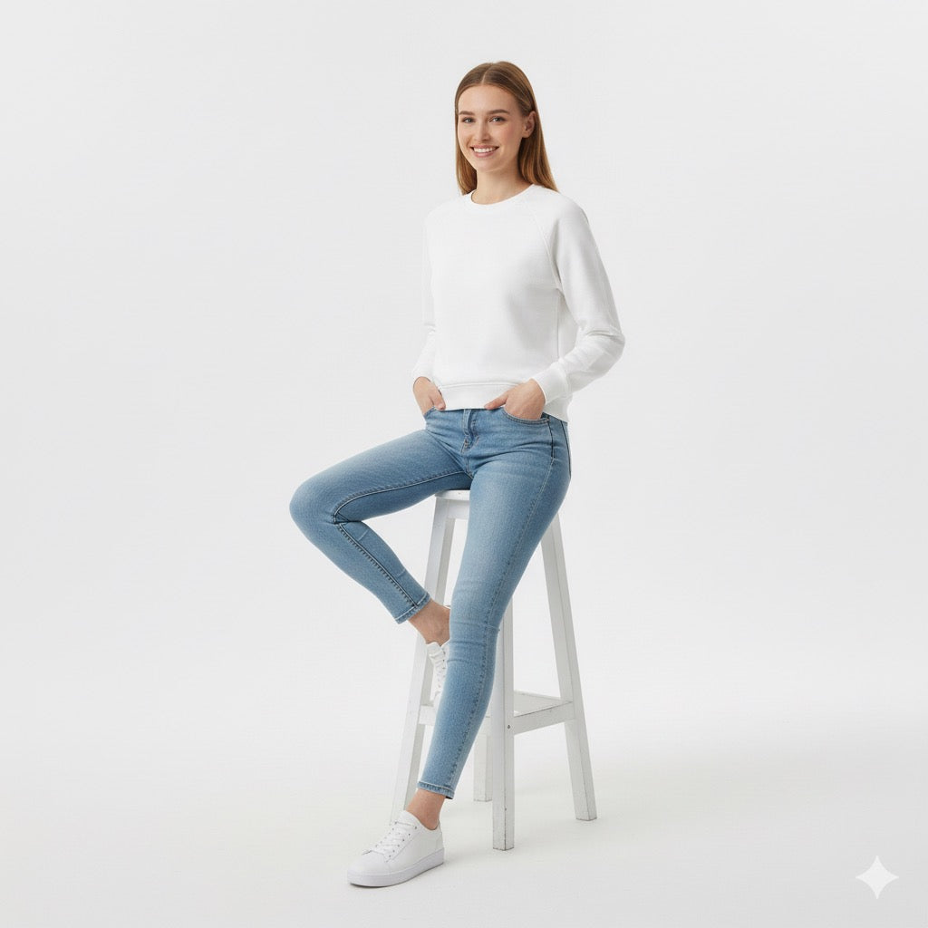 MPL Woman 3 Yarn Bicycle Collar Sweatshirt - Molina de Segura
