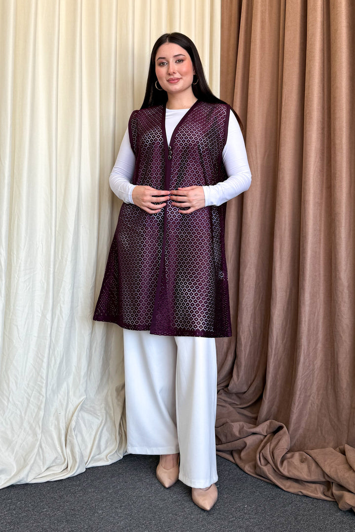 MPL Woman Lace Long Vest 261 - Meyzieu