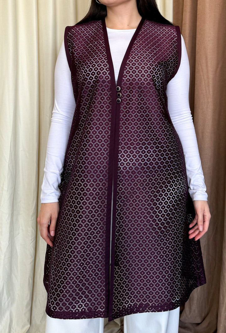 MPL Woman Lace Long Vest 261 - Meyzieu