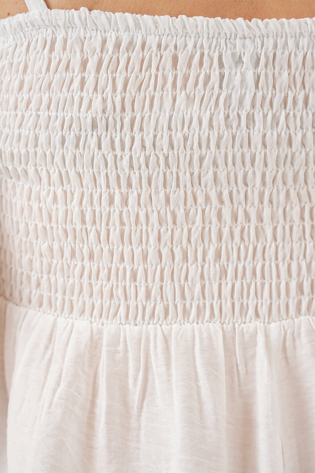 BGD Women Woman's Strappy Ayrobin Dress 2565 - White - Leipzig